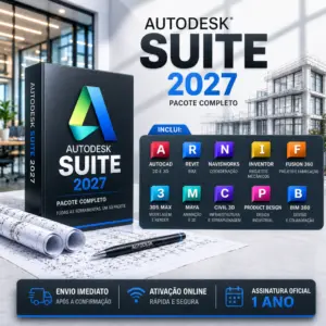 AutoDesk 2027 Suite de 1 ano Envio Imediato