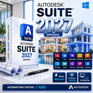 Suite AutoDesk 2027 Anual Envio Imediato
