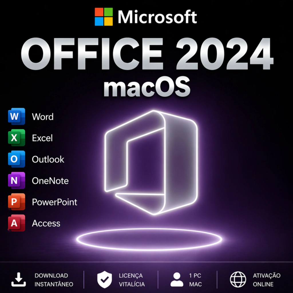 Pacote Office 2024 Pro Plus P/Mac Envio Imediato - Imagem 2