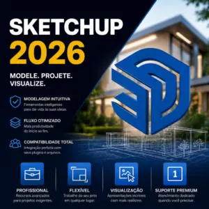 SketchUp Pro 2026 Envio Imediato